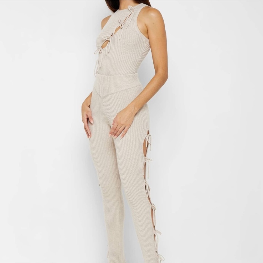 Maniere De Voir Bodysuit and Pant Set